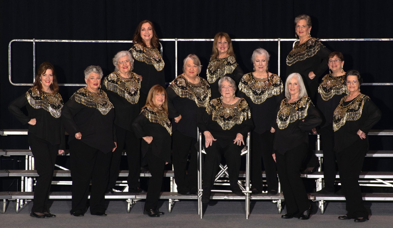 The Friendship VII Chorus at the regional competition in May.